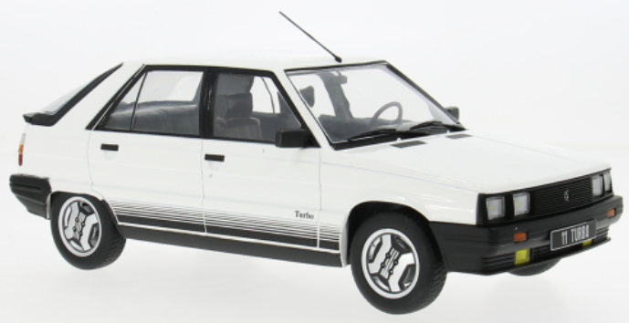 Renault 11 Turbo, wit, 1985, 1:18
