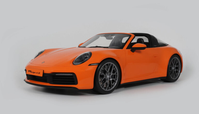 PORSCHE 911 [992.1]  TARGA 4S PASTEL ORANGE  2021
