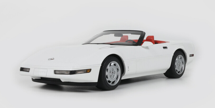 CHEVROLET CORVETTE  C4 CONVERTIBLE ARCTIC  WHITE 1