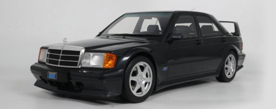 MERCEDES-BENZ 190  EVOLUTION II BLUE/BLACK  METALLIC 1990