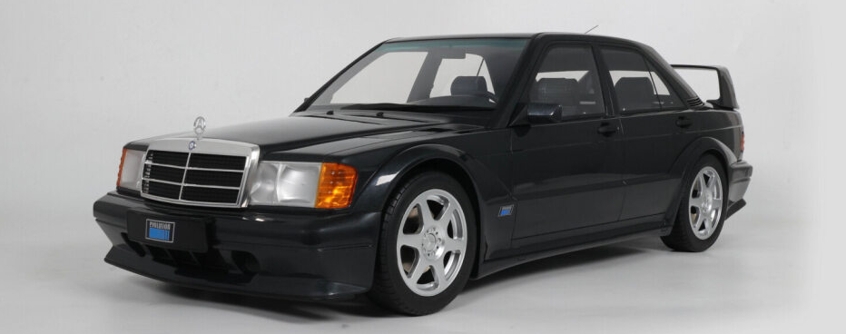 MERCEDES-BENZ 190  EVOLUTION II BLUE/BLACK  METALL