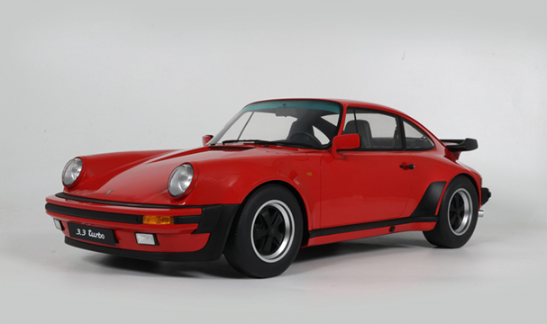 PORSCHE 911 [930]  TURBO 3.3 INDIAN RED 1989