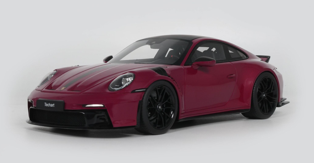 PORSCHE TECHART GT3 TOURING  RUBYSTONE RED 2025