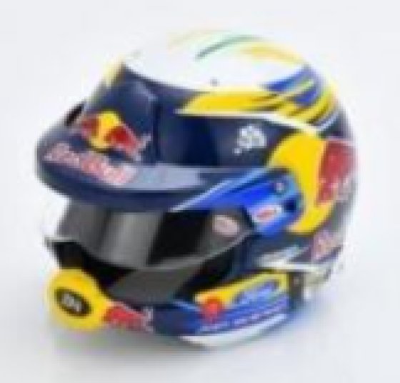 Modèle réduit du casque Ford Puma Rally1 de Joshua McErlean à l'échelle 1/5 par Spark
