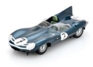 JAGUAR D-Type N°7 24H Le Mans 1958N. Sanderson J. Lawrence