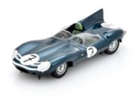 JAGUAR D-Type N°7 24H Le Mans 1958N. Sanderson J.