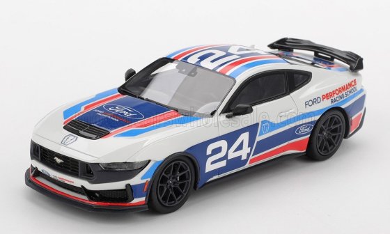 FORD USA - MUSTANG DARK HORSE N 24 FORD PERFORMANCE RACING SCHOOL 2025 - WHITE BLUE RED