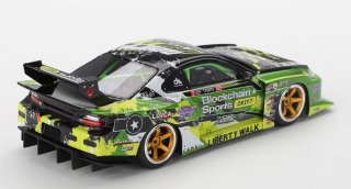 NISSAN - SILVIA (S15) LB SUPER SILHOUETTE N 555 V2 FORMULA DRIFT JAPAN 2024 - GREEN BLACK