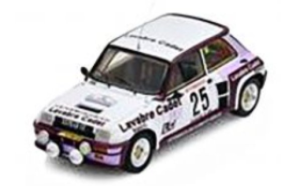 RENAULT 5 Turbo N°25 Criterium de Touraine 1983D. Auriol - P. Nouaille(300ex.) LIMITED EDITION