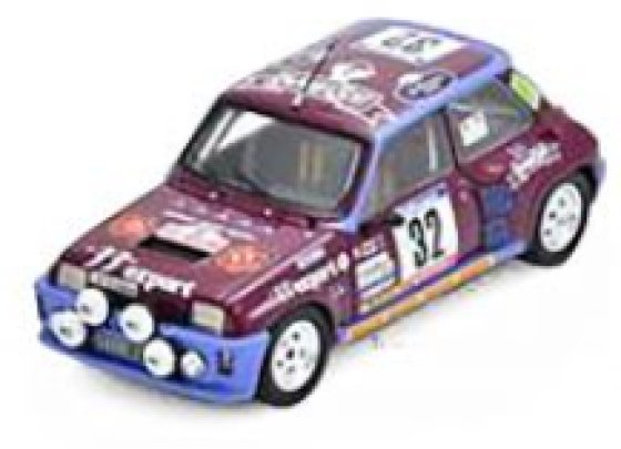 RENAULT - R5 TURBO (night version) N 32 RALLY TOUR DE CORSE 1984 DIDIER AURIOL - BERNARD OCCELLI