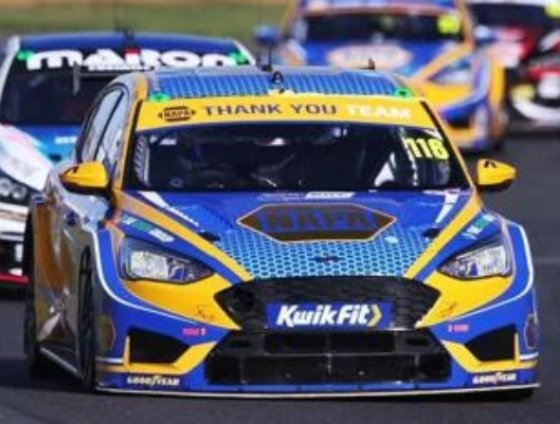 FORD Focus N°116 NAPA Racing UK Champion BTCC 2023Ashley Sutton (500ex.)