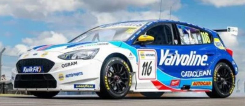 FORD Focus N°116 NAPA Racing UK Silverstone BTCC 2025 Ashley Sutton (500ex.)
