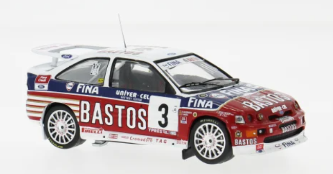 Ford Escort RS Cosworth, Rally Ypres, 1995, #3, P.