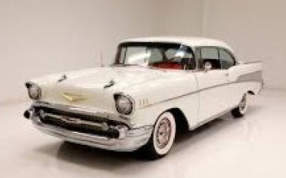 Chevrolet Bel Air, weiss, 1957,