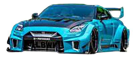 NISSAN - GT-R (R35) LIBERTY WALK SILHOUETTE COUPE 2025 - BLUE