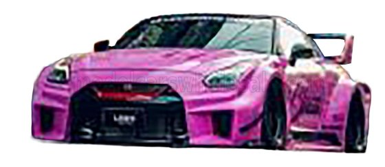 NISSAN - GT-R (R35) LIBERTY WALK SILHOUETTE COUPE 2025 - PINK