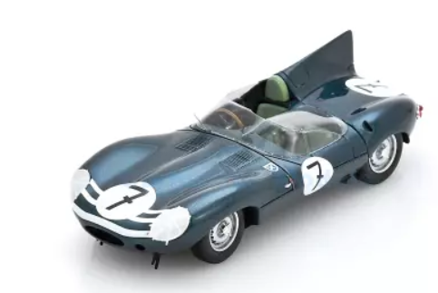 JAGUAR D-Type N°7 24H Le Mans 1958N. Sanderson J.