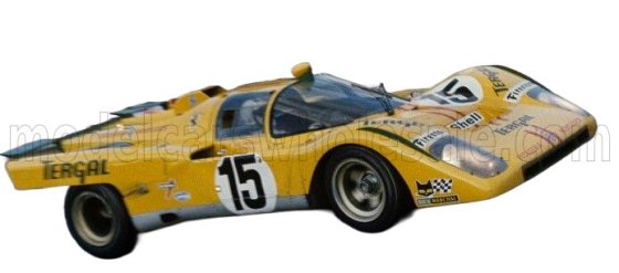 FERRARI - 512M ch.1002 TEAM ESCUDERIA MONTJUICH N 15 24h LE MANS 1971 NINO VACCARELLA - JOSE' JUNCADELLA
