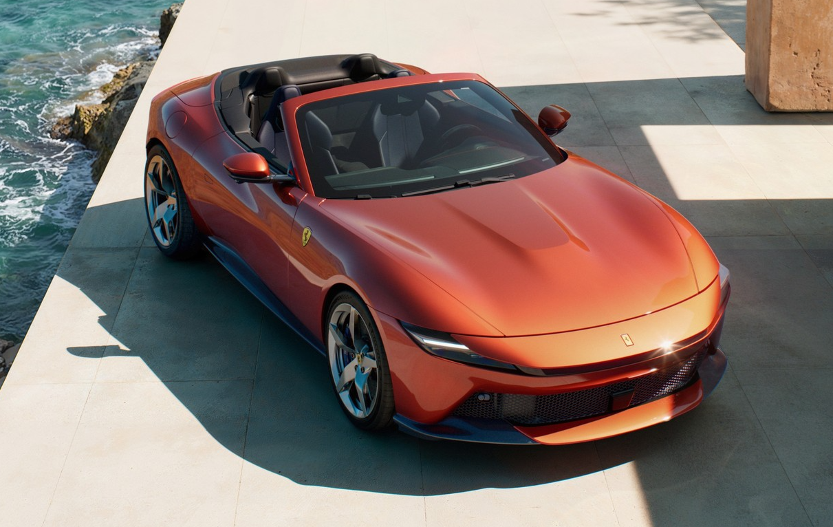 Ferrari Amalfi Spider 1:18  FE051A – Rosso Tramo