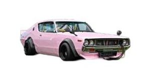 NISSAN - SKYLINE 2000 GT-R (KPGC110) KENMERI LB WO