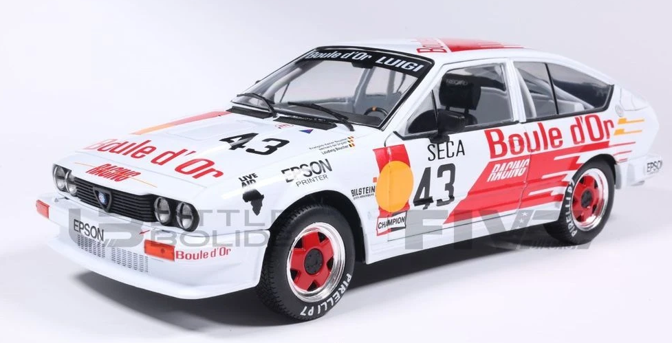 ALFA ROMEO - ALFETTA GTV6 N 43 24h SPA 1985 BERNAR