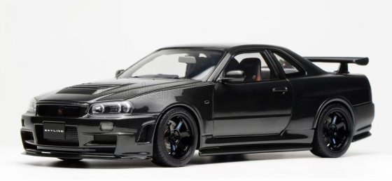NISSAN - SKYLINE GT-R (R34) COUPE FULL CARBON FIBRE VERSION 1999 - CARBON BLACK
