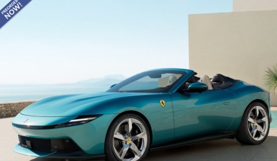 Ferrari Amalfi spider Verde Costiera