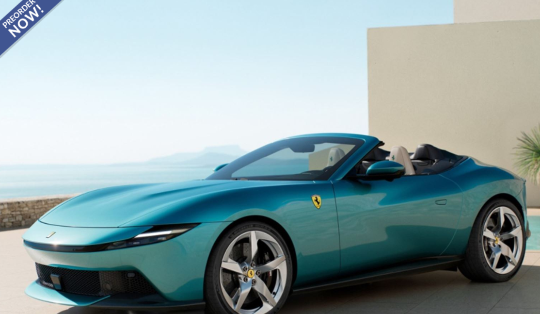 Ferrari Amalfi spider Verde Costiera