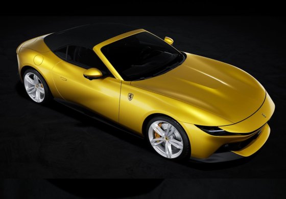 Ferrari Amalfi Spider Giallo Tristrato