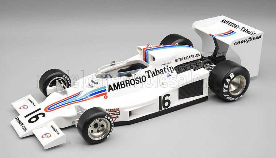 F1 SHADOW  DN8 N 16 SWEDEN GP 1977 JACKIE OLIVER