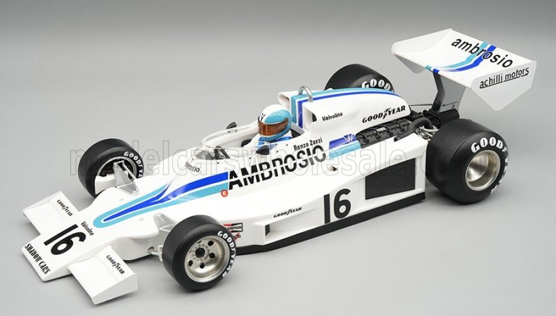 【未開封】spark shadow dn8 16 long beach gp SHADOW - F1 DN8 N 16 LONG BEACH GP (with pilot figure) 1977 RENZO