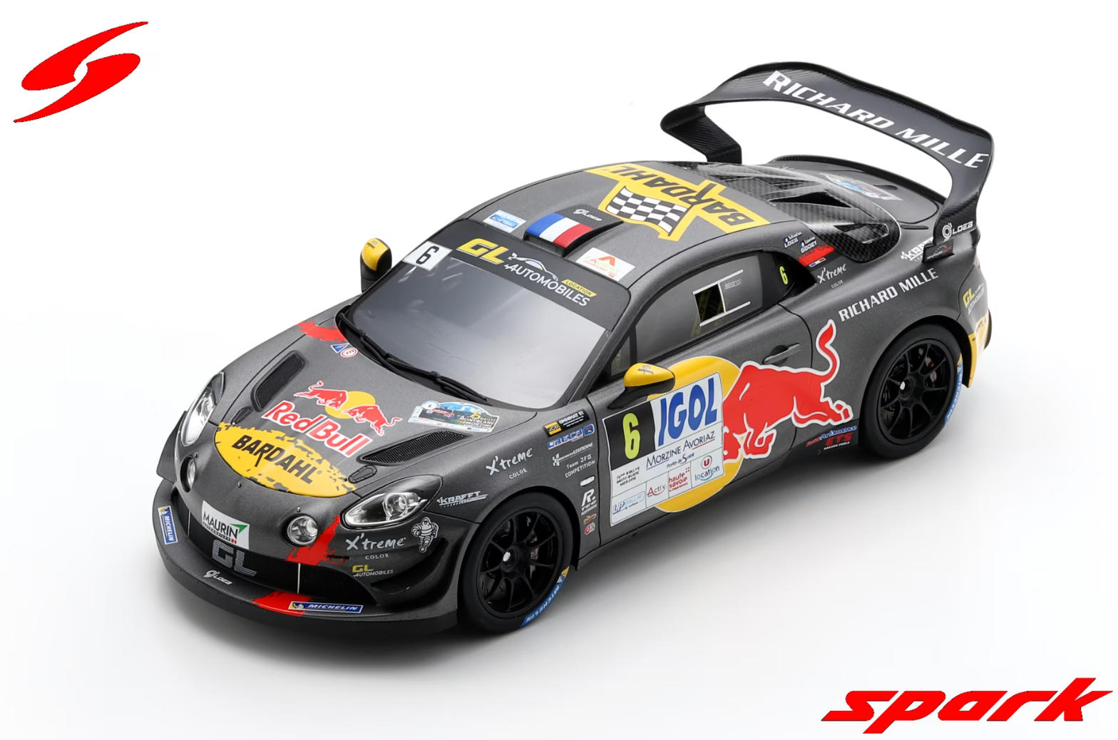 ALPINE A110 RALLYE GT+ N 6 WINNER RALLY MONT BLANC