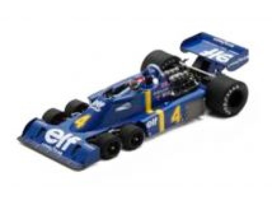 TYRRELL - F1 P34 ELF 6-WHEELS N 4 2nd SWEDEN GP 1976 PATRICK DEPAILLER