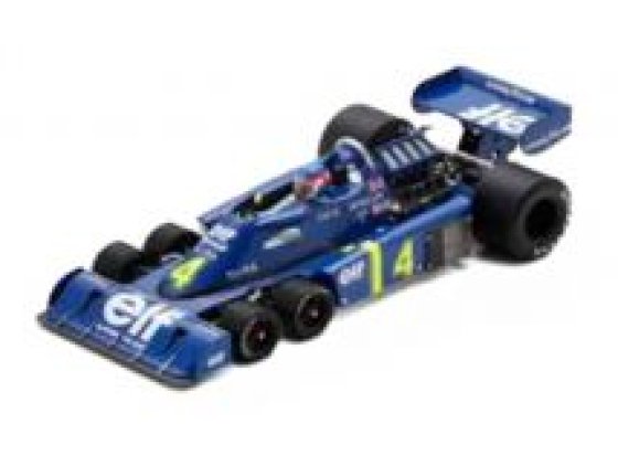 TYRRELL - F1 P34 ELF 6-WHEELS N 4 2nd JAPAN GP 1976 PATRICK DEPAILLER