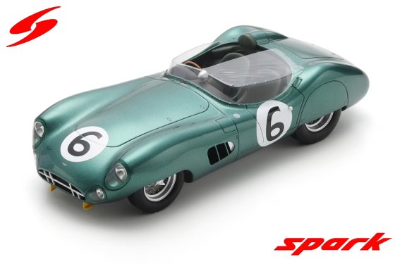Aston Martin DBR1 No.6 2nd Le Mans 24H 1959 M. Trintignant - P. Frère