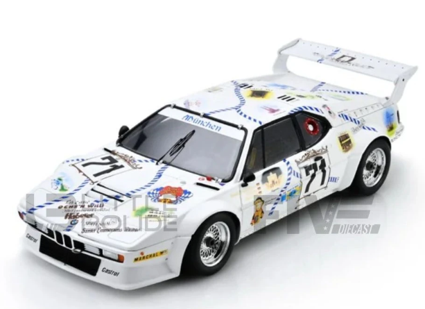 BMW M1 N°71 24H Le Mans 1981 C. Danner L. von Bay