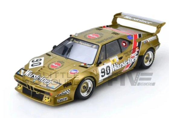 BMW M1 N°90 24H Le Mans 1983 L. von Bayern A. Pallavicini J. Winther