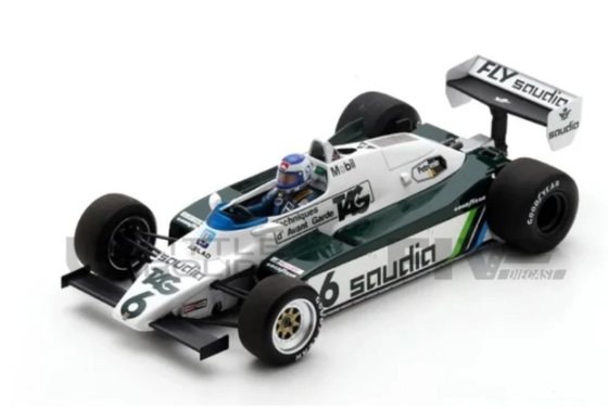 WILLIAMS FW08 N°6 WINNER GP Suisse 1982 Keke Rosberg