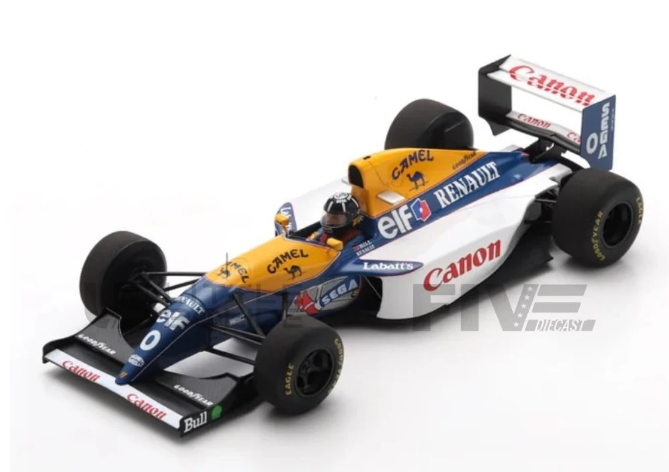 WILLIAMS FW15C N°0 WINNER GP Italie 1993 Damon Hi