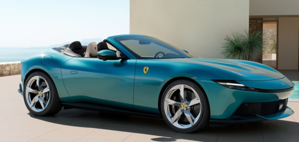 Ferrari Amalfi Spider Verde Costiera