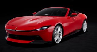 Ferrari Amalfi Spider 1:43 schaalmodel door Looksmart