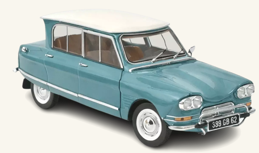 Citroën Ami 6 Club 1968 Bleu Week End