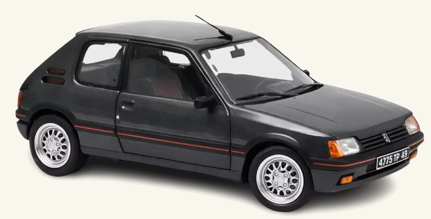 Peugeot 205 GTi 1.6 1989 Gris Graphite