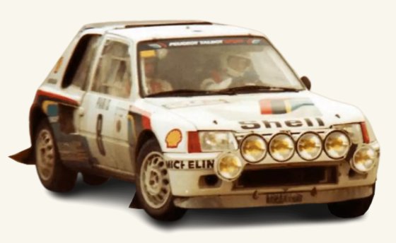 Peugeot 205 T16 1985 Rallye Monte-Carlo 8 Bruno Saby