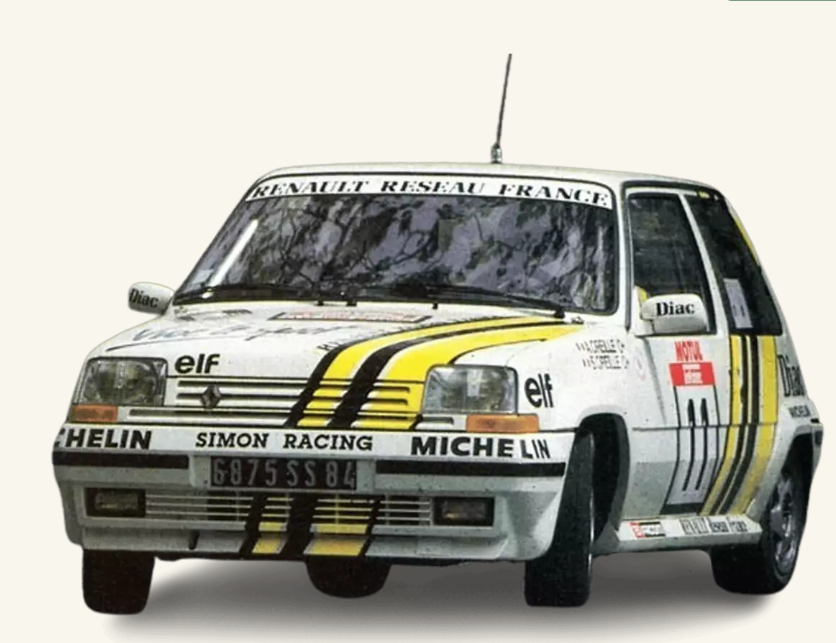 Renault Supercinq GT Turbo 1988 Tour de Corse 11 A