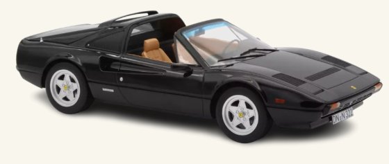Ferrari 308 GTS 1982 Noir 1/18 NOREV