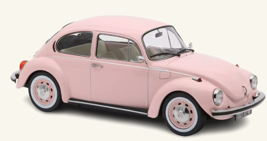 VW 1303 1973 Pink Pastel