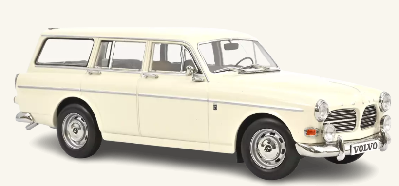 Volvo Amazon Break 1968 Blanc perle