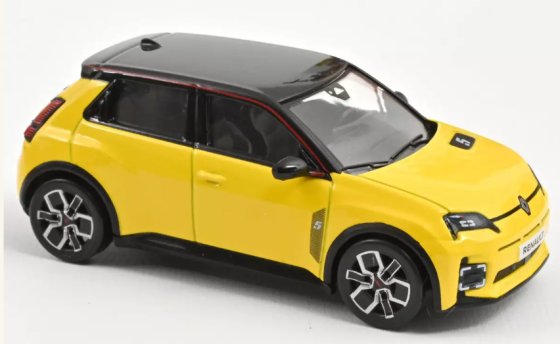 Renault 5 E-Tech Electrique 2024 Jaune Pop et Noir