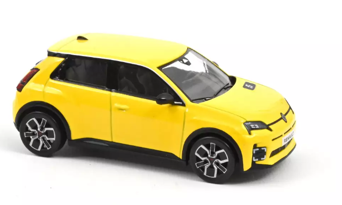 Renault 5 E-Tech 100% électrique 2024 Jaune Pop